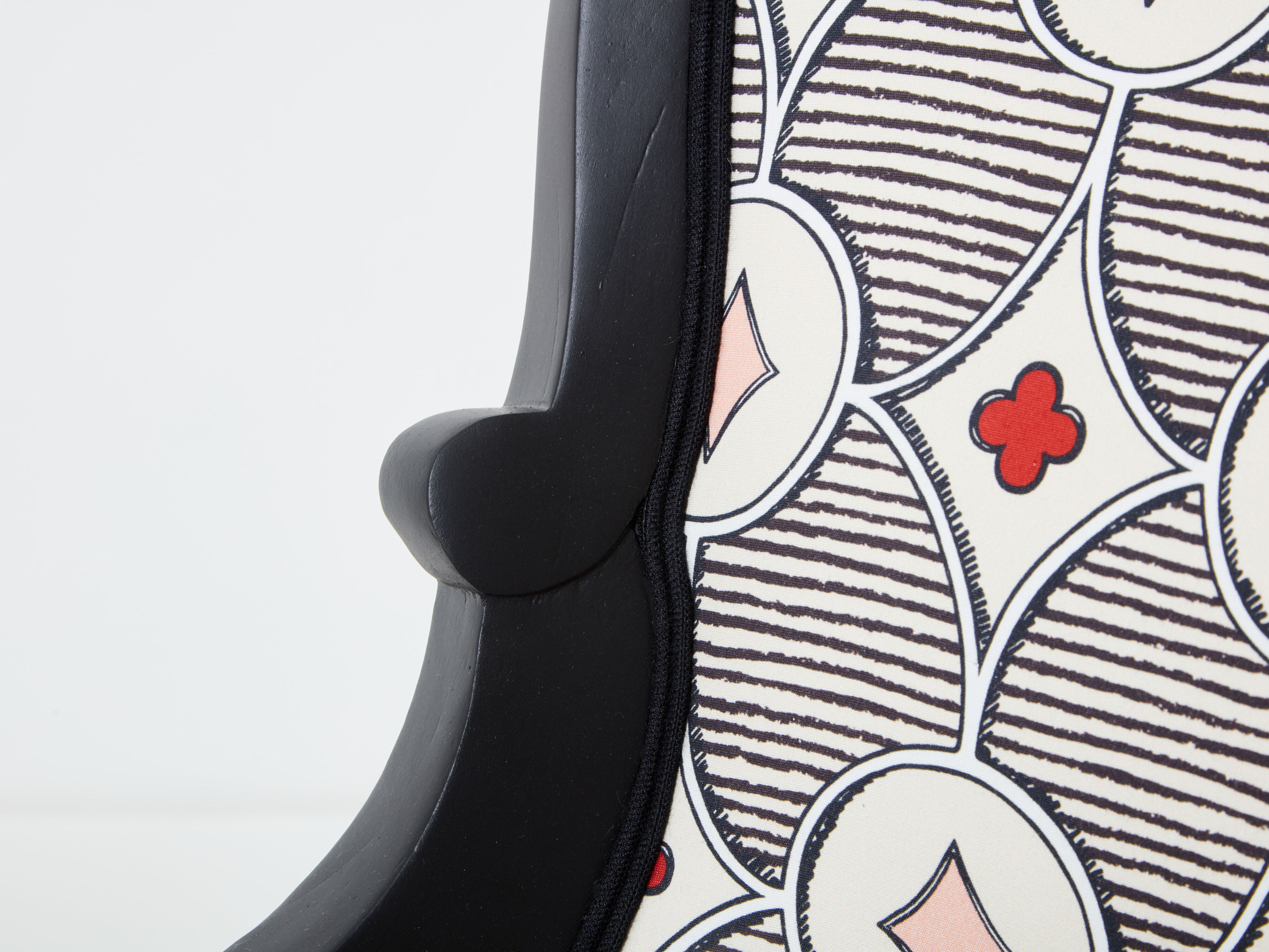 Side chair by Garouste & Bonetti model Palace Privilège 1980