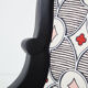 Chaise d’appoint par Garouste & Bonetti modèle Palace Privilège 1980