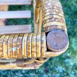 Children's rattan bed