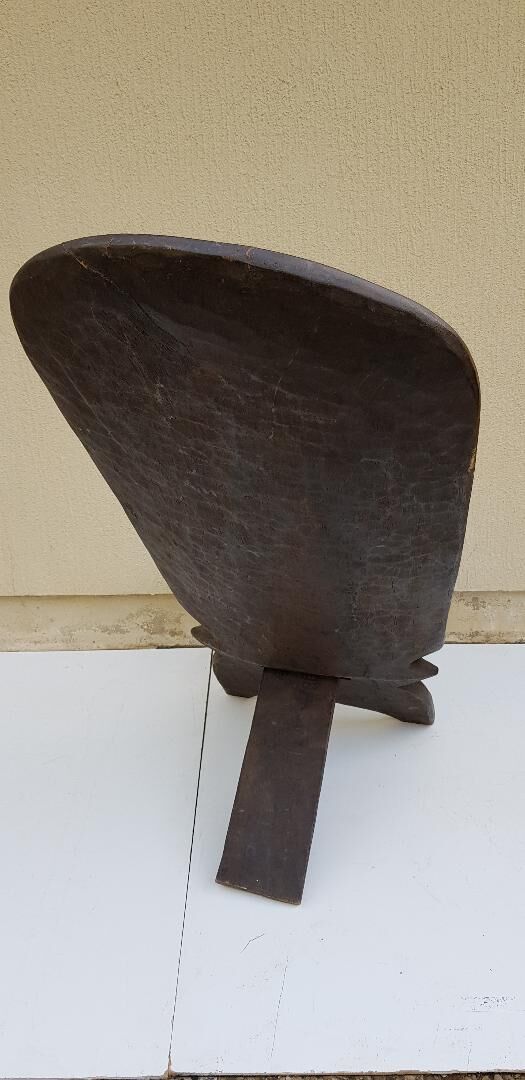 African chair with palaver