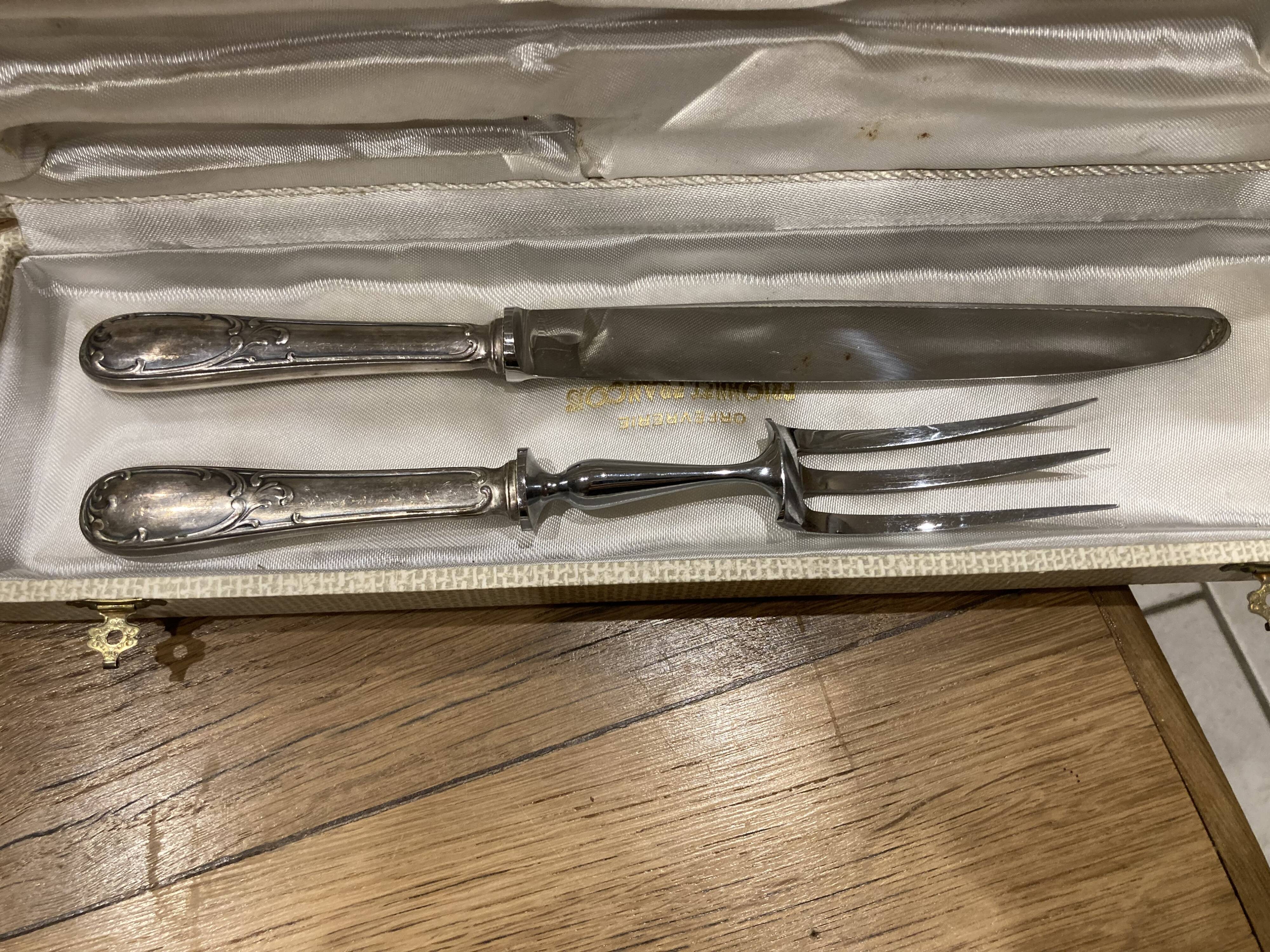 François Frionnet 130p silver metal housekeeper