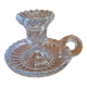 Baccarat crystal hand candle holder, Bambous Tors model