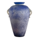 Vintage Murano amphora vase cobalt blue