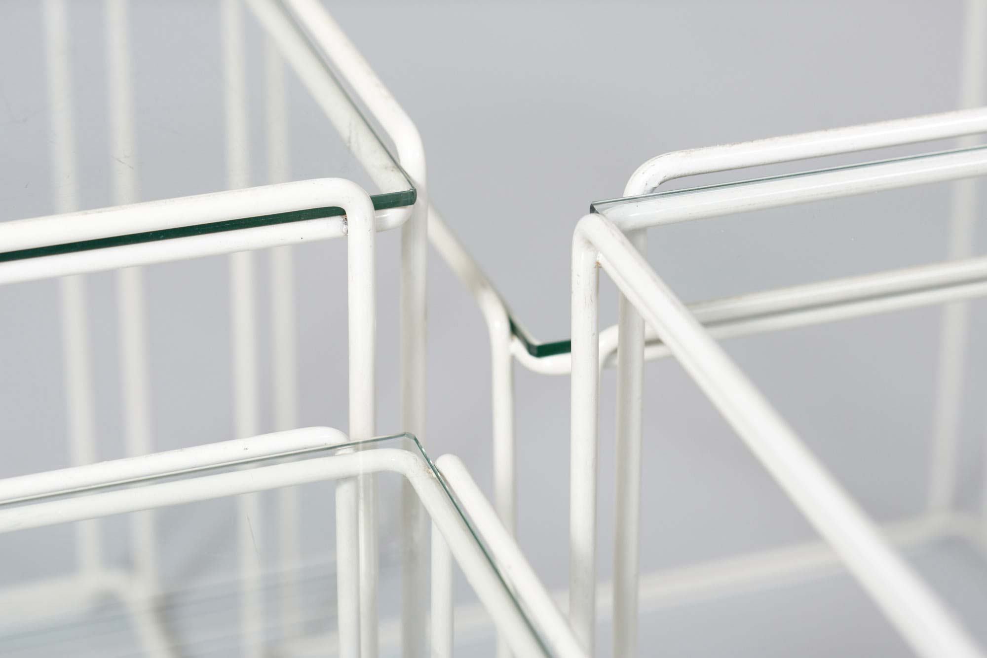 Max Sauze set of four side tables