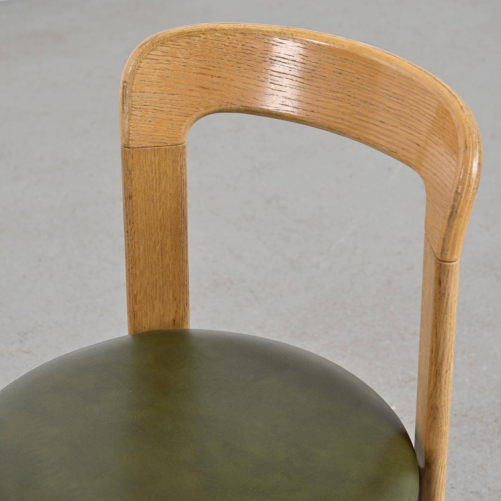 Suite de 4 chaises par Bruno Rey, Dietiker Switzerland