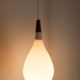 Opaline suspension drop of water by Holmegaard, 1960