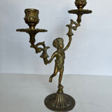 Gilded bronze chandelier