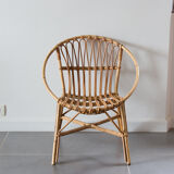 Rattan armchair