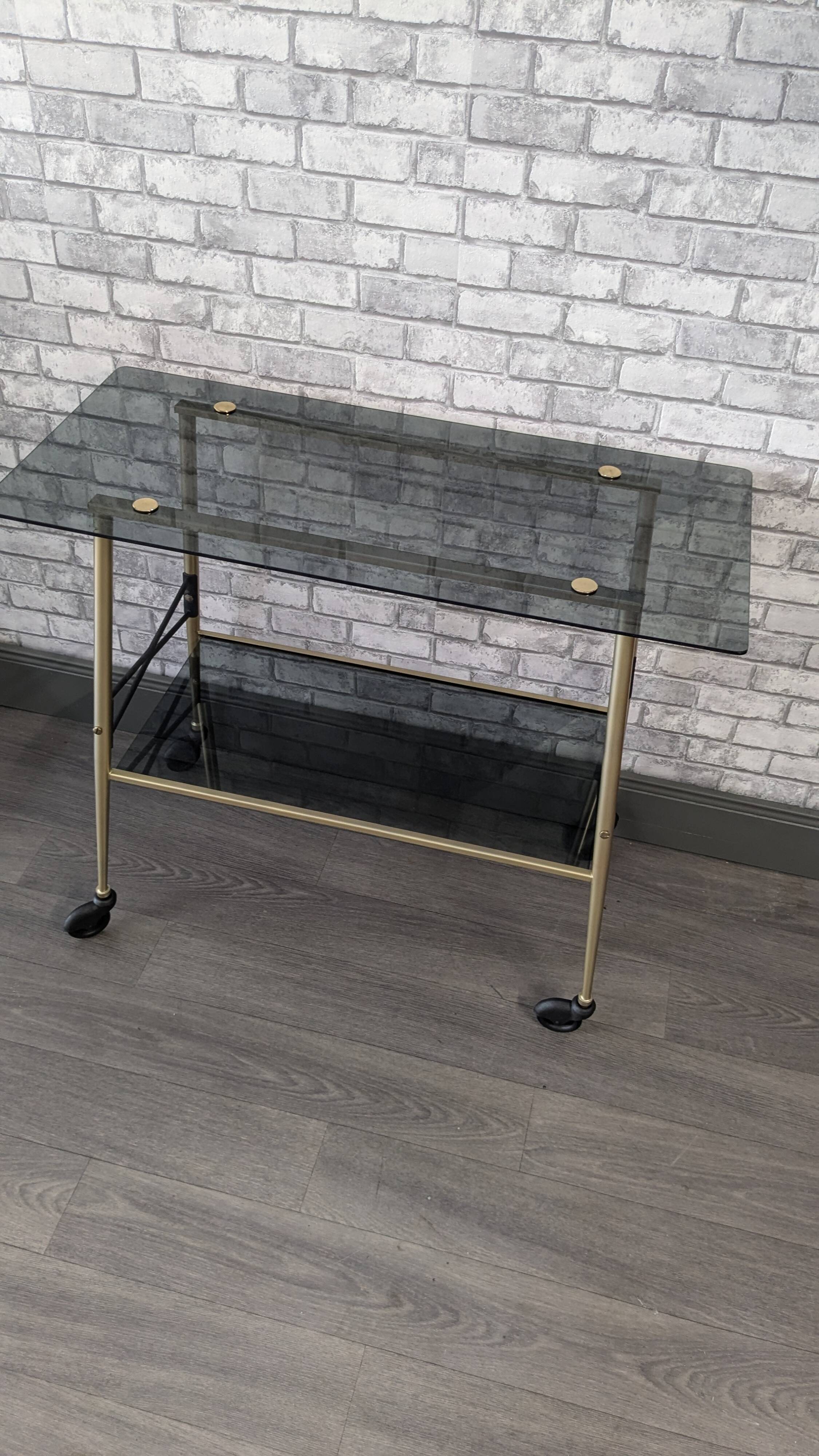 Vintage smoked saddle 70'