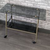 Vintage smoked saddle 70'