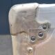 Riveted metal transport trunk