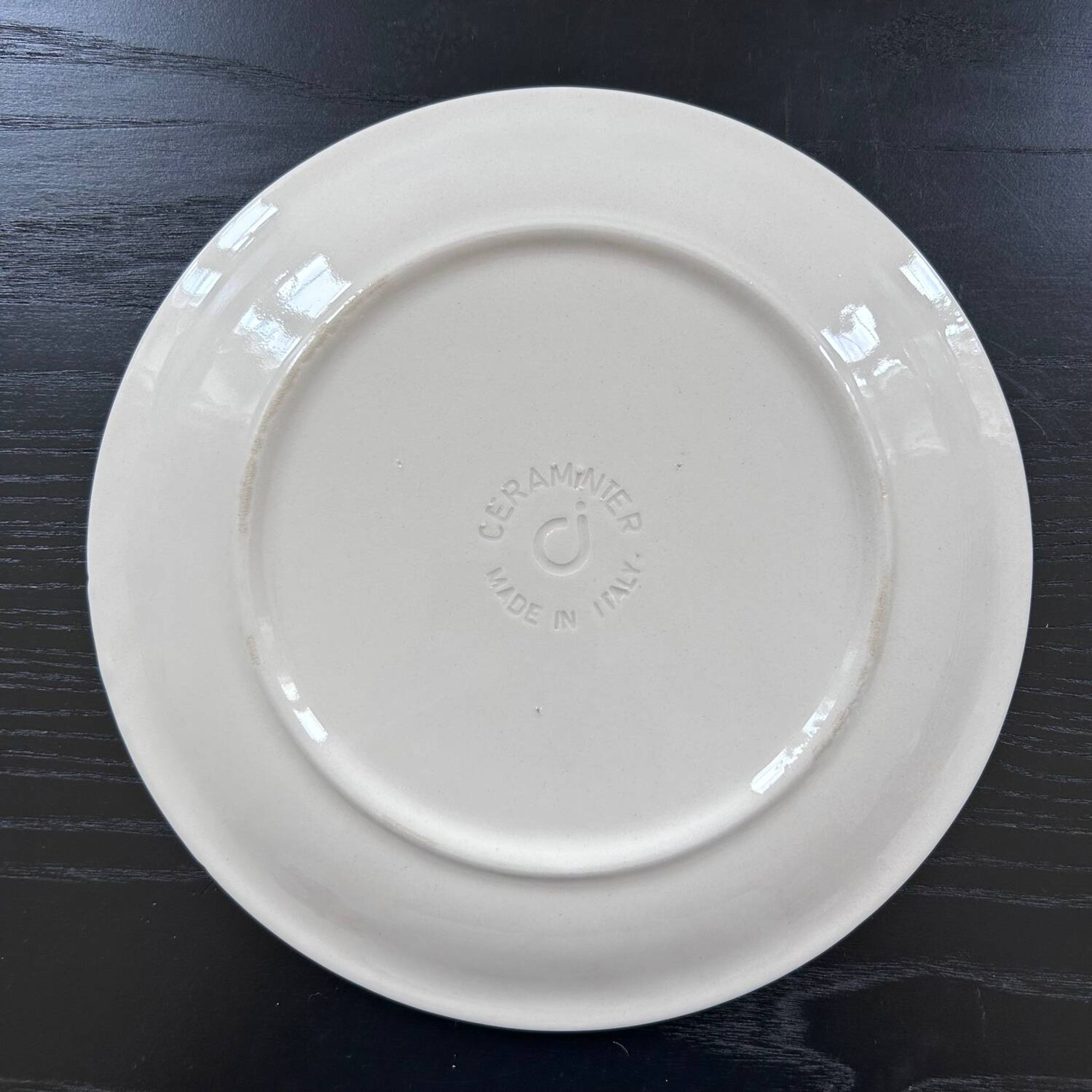 Set of 4 Italian plates