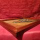 Orientalist portrait oil on cardboard signed Thyra