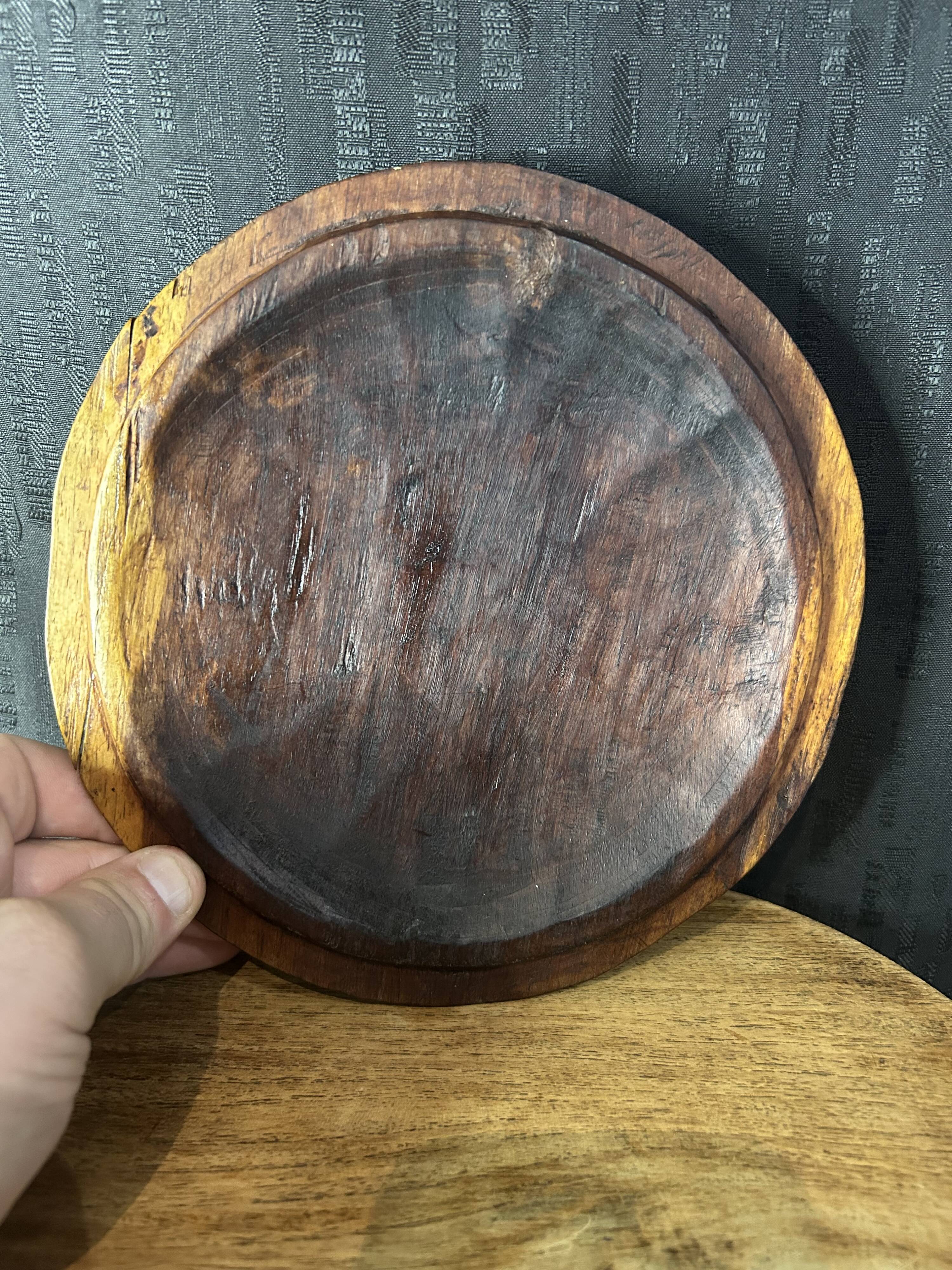 African Art - Madagascar - Vintage - Covered Pot - Carved Rosewood - 1950