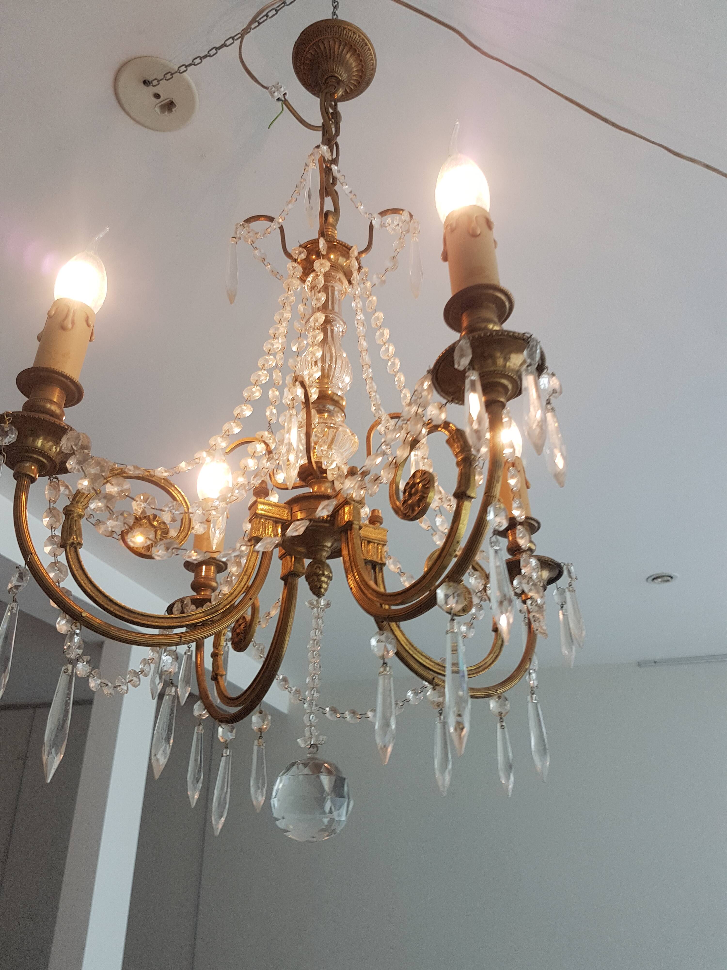Crystal chandelier