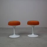 Pair of Eero Saarinen Tulip Stools for Knoll International