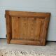 Old door in sandblasted fir 49,5x59