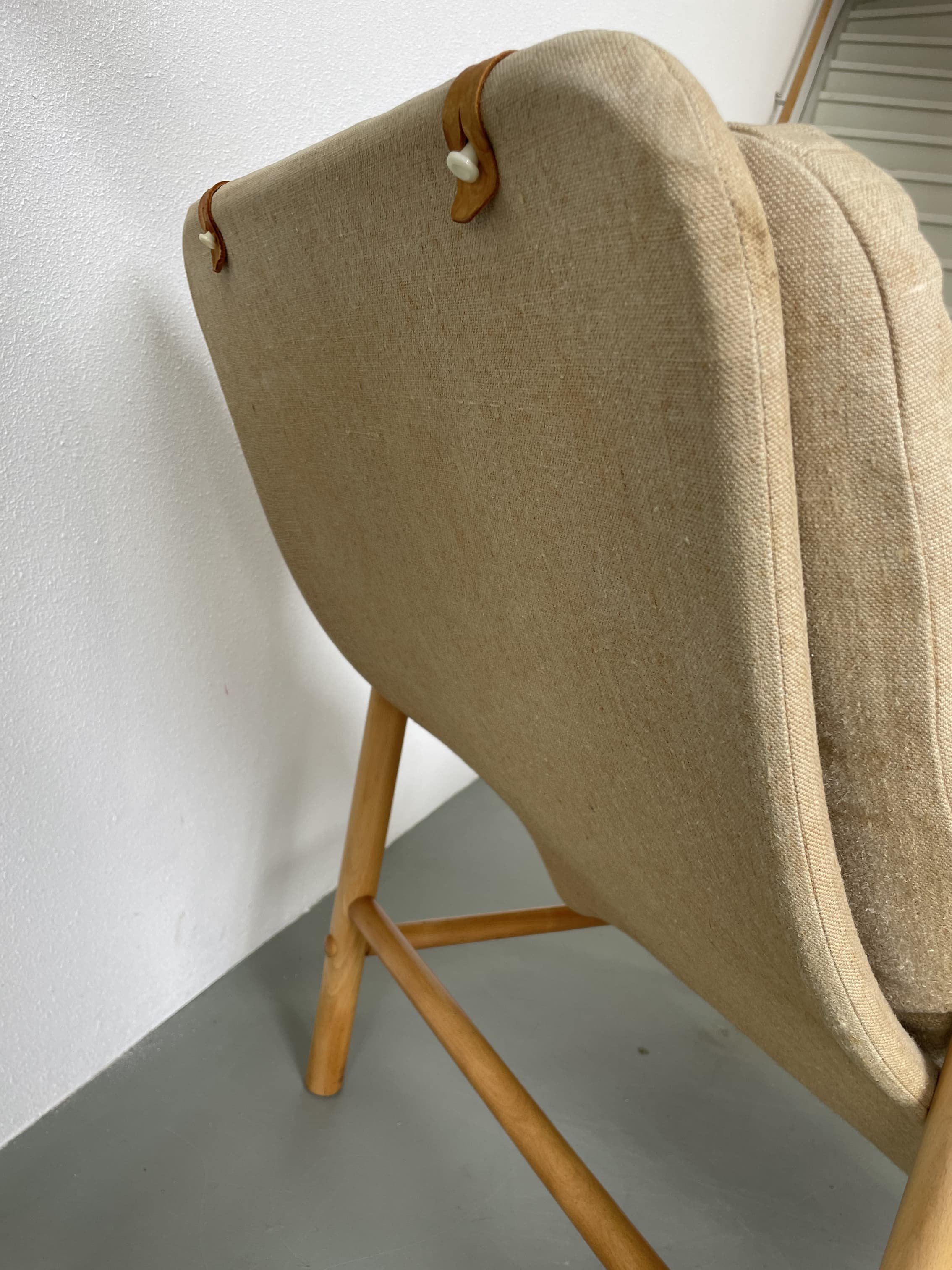 Safari chair & ottoman by Bror Boije for Dux