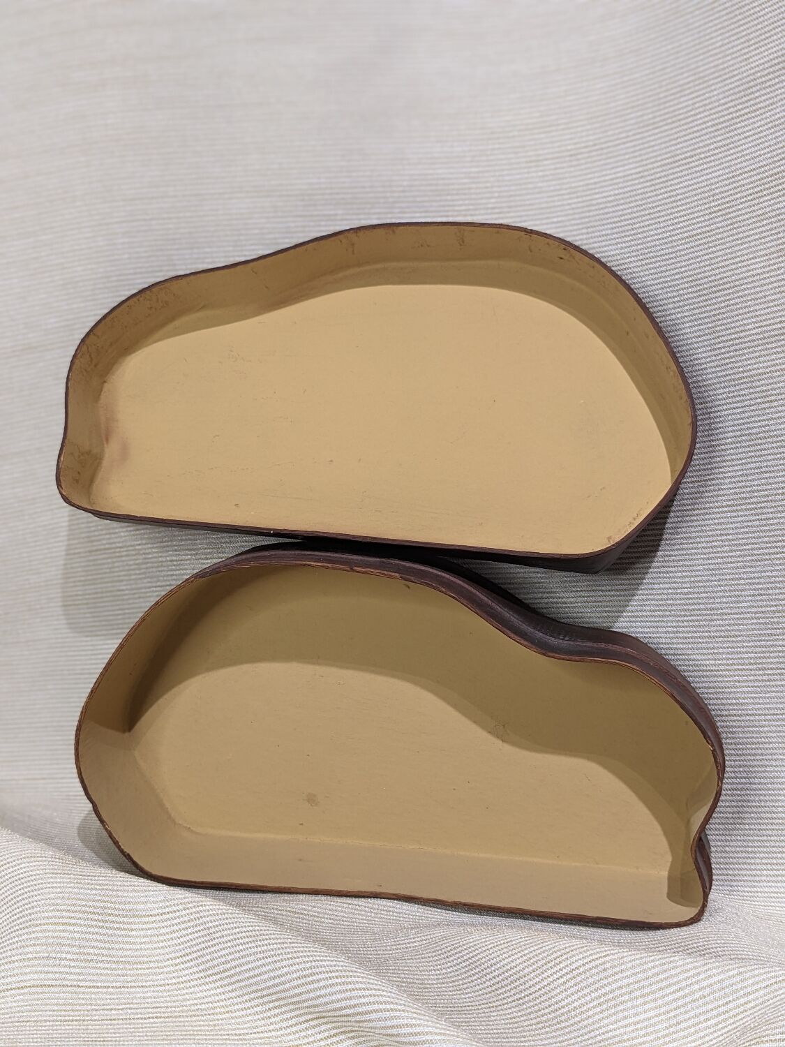 Painted cardboard rabbit box