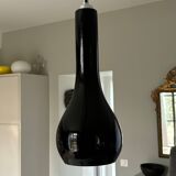 glass pendant light - 80s/90s Sweden