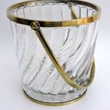 Ice bucket, baccarat crystal