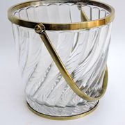 Ice bucket, baccarat crystal