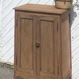 Buffet parisien ancien en bois brut