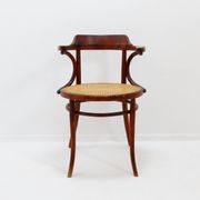 Chaise ou fauteuil en bois courbé style Thonet - années 1950