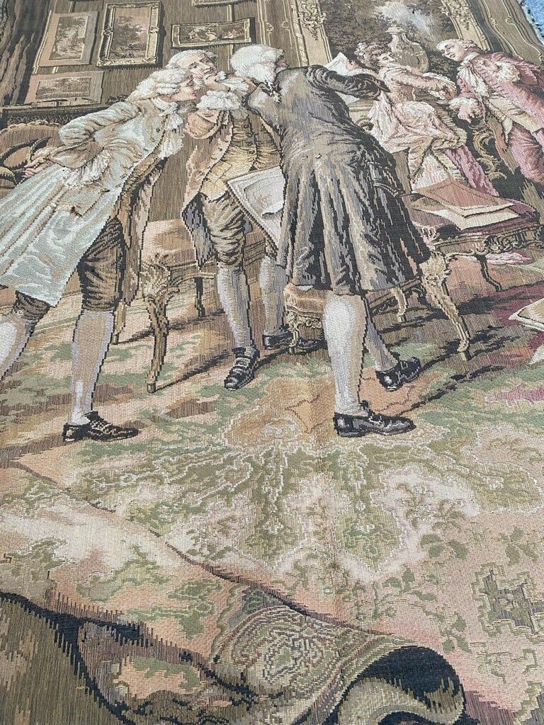 French tapestry of the late 19th century