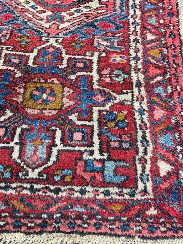 Mid-century Heriz carpet 116x62 cm
