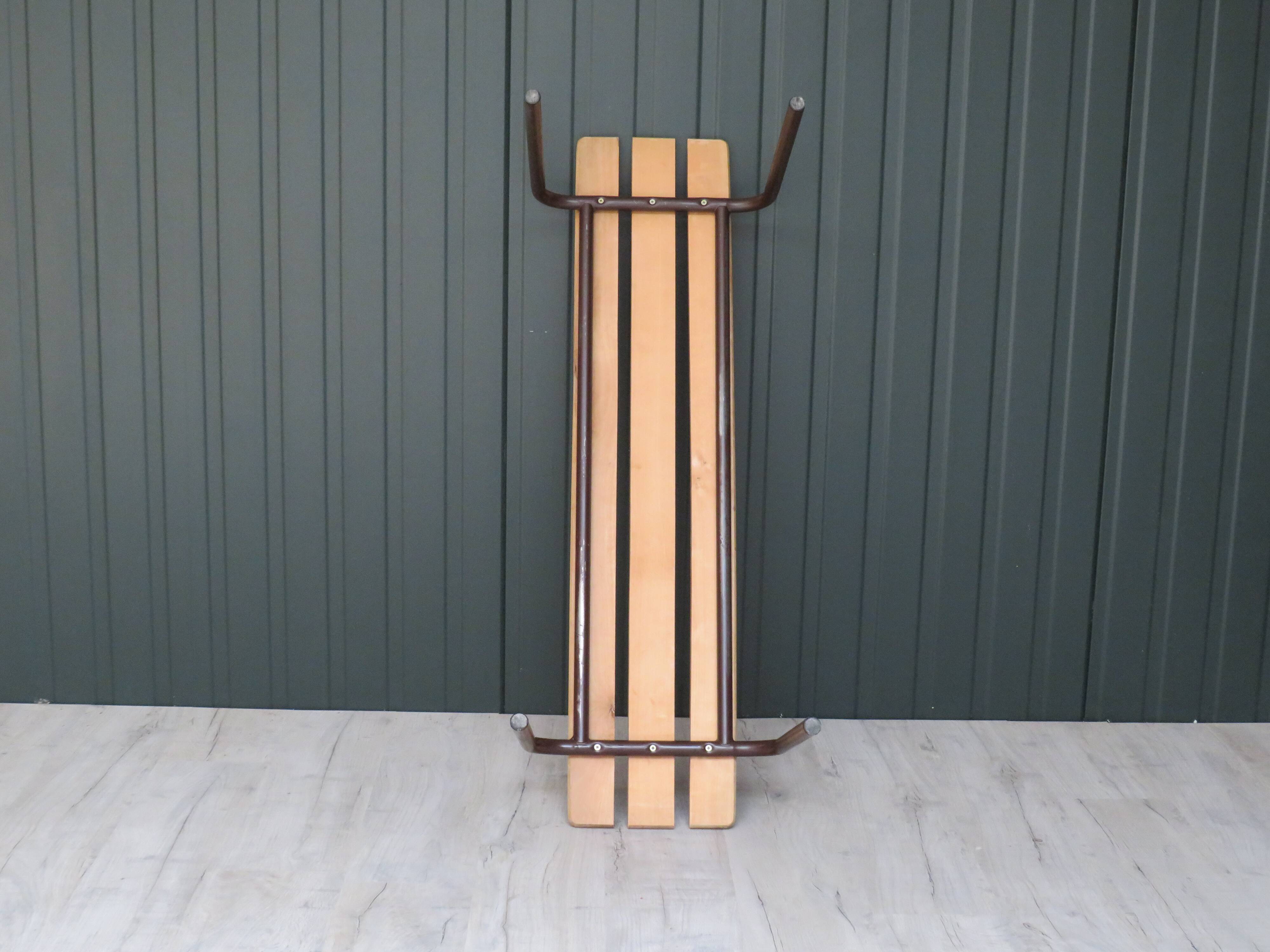 Vintage schoolboy bench