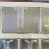 Storage unit with lockers brand PlexiBronze - 1950s