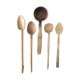 Couverts en bois vintage