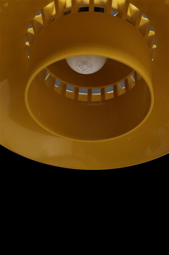 Yellow Nordisk Solar Compagni / Svend Middelboe  “Nord-Lite” pendant lamp