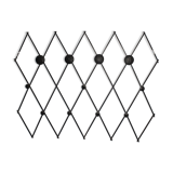 Patere wears vintage iron forge coat