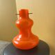 Targetti sankey pendant light orange opaline Space age