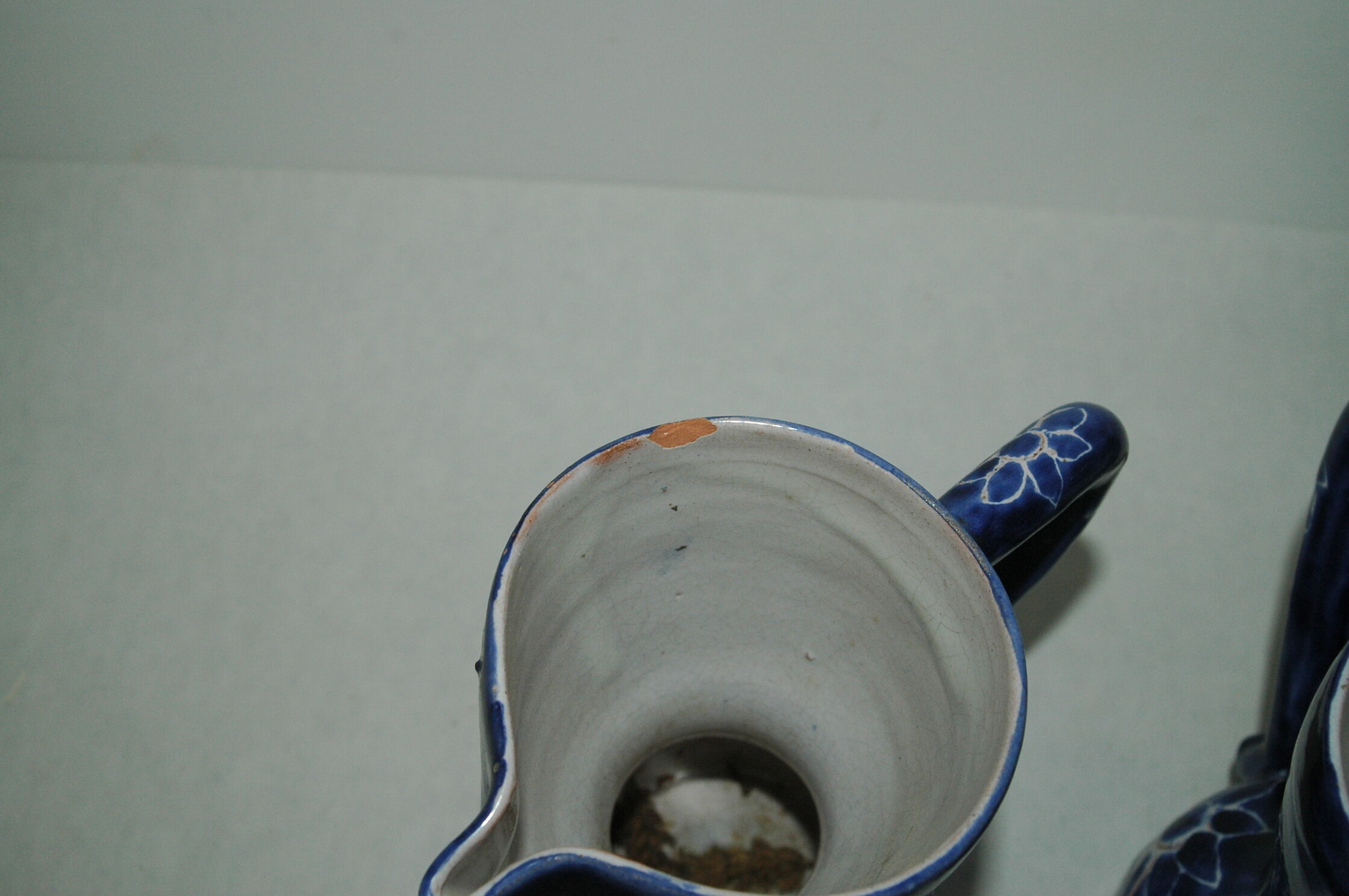 Pair of broc vases signed Allix Michel Alexandrov Vallauris