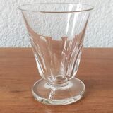 8 crystalline glass glasses