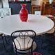 Table pied tulipe Poul cadovius 140 cm