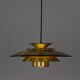 Danish vintage pendant lamp Roma from 1980s