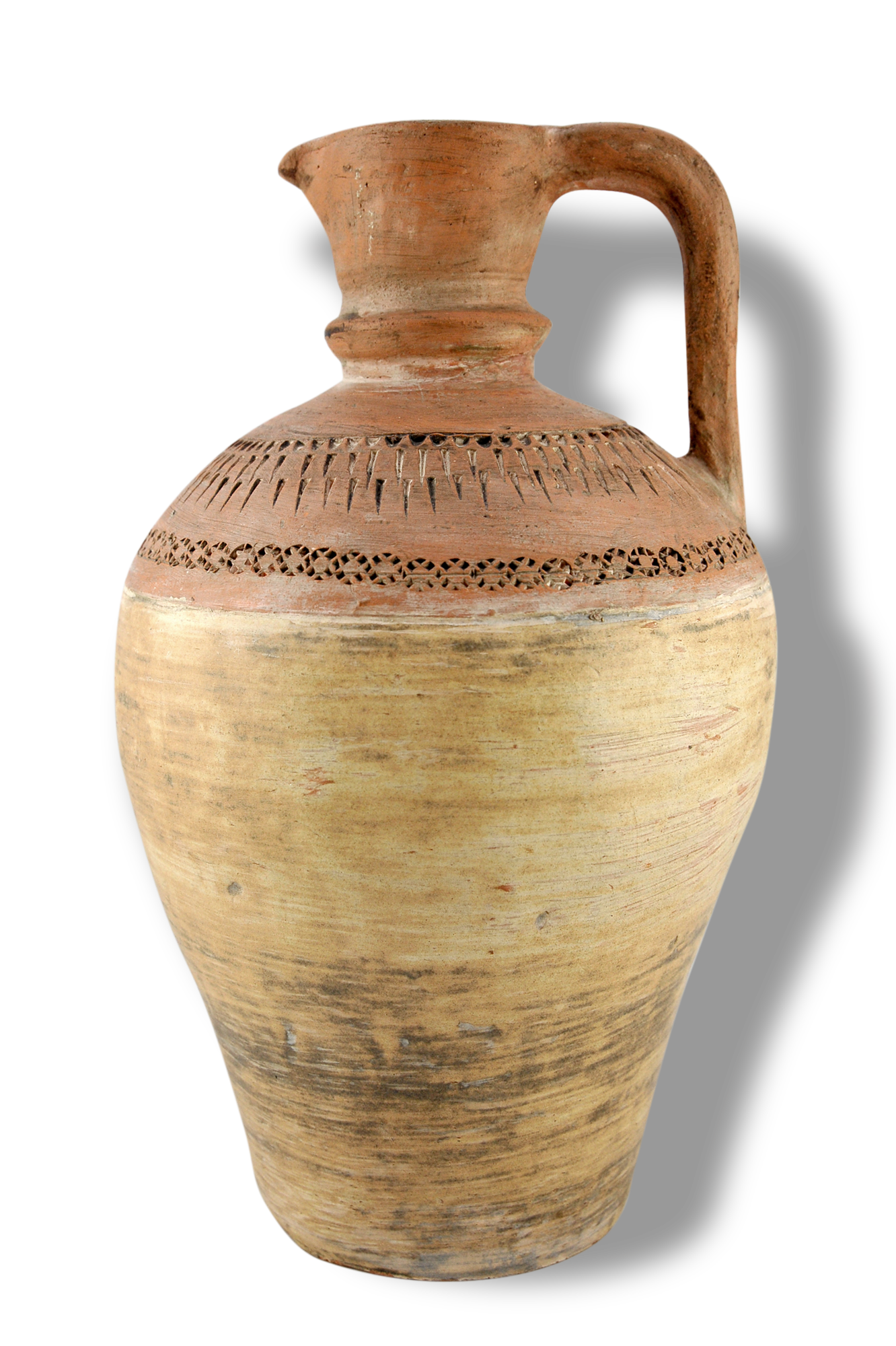 Terracotta jug