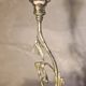 bronze lamp with marble, beautiful work by a bronzier, 1910 at 40 and fine tulip