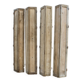 Set of Two Pairs of Interior Castle Shutters