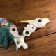 Set of two exotic birds