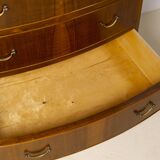 Large Nutwood Chest of Drawers by Ole Wanscher, 1940's