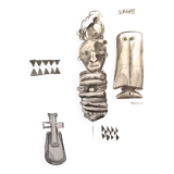 Drawing Sculptures Congo