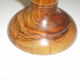 Vase en bois d'olivier