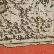 Rare original map of Ethiopia from the 17th century by Willem Janszoon Blaeu.
