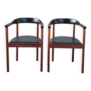 Paire de fauteuils scandinave