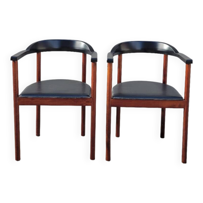 Paire de fauteuils scandinave design -1970s